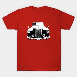 Wolseley 4/44 1950s British classic car monoblock black/white T-Shirt